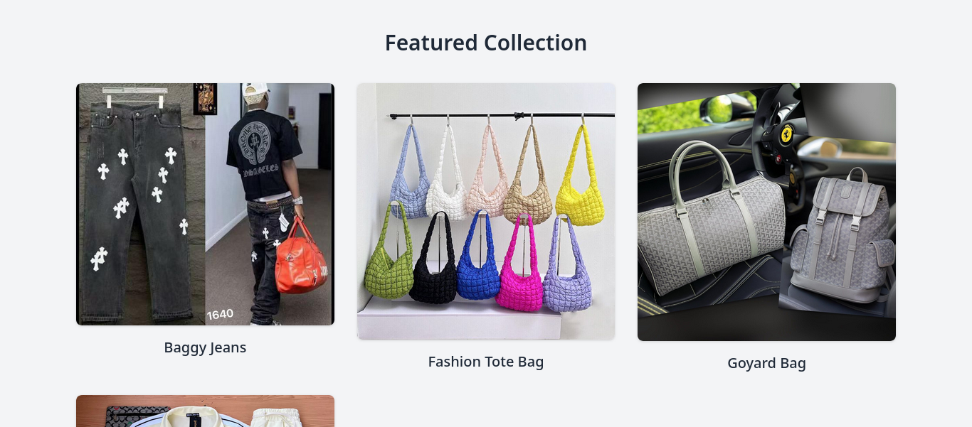Danlux Clothings website preview